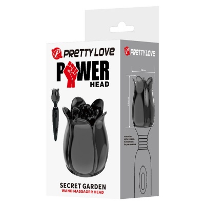 Pretty Love - Secret Garden Black Massage Head - image 9