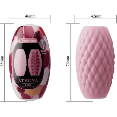 Pretty Love Athena Eros Silicone Masturbator Pink - image 6
