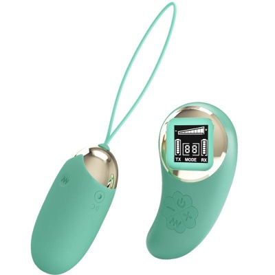 Pretty Love — Green Remote Control Vibrating Egg