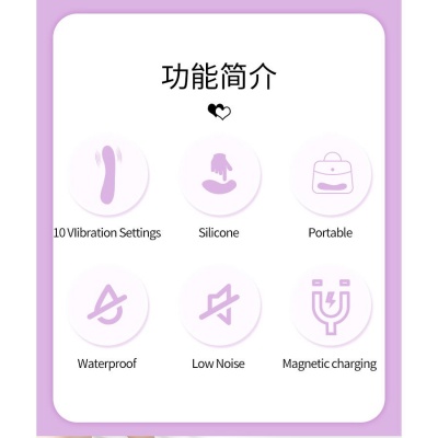 Pretty Love - DJ Dick G-Spot Purple Vibrator - image 9