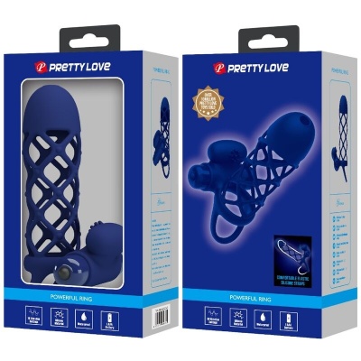 Pretty Love Giann Vibrator Ring with Silicone Sheath - image 7