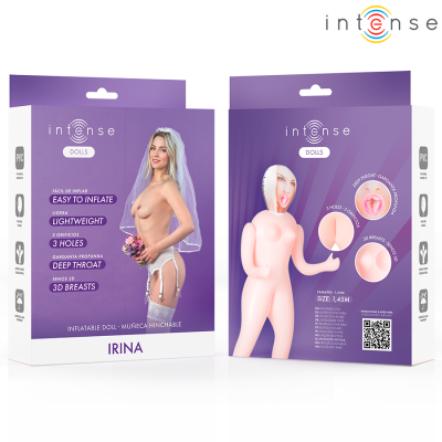 Intense Irina Inflatable Doll Three Orifices - image 4