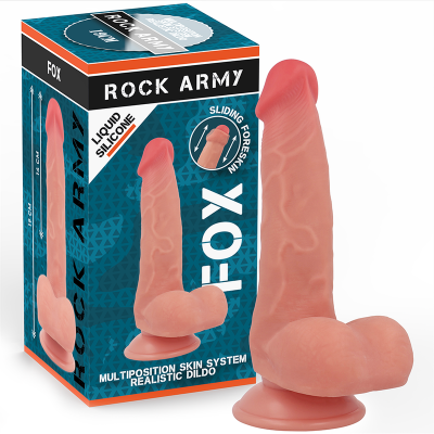 Rock Army Fox Liquid Silicone Dildo 19 CM