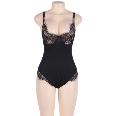 SUBBLIME Queen Plus Teddy Black