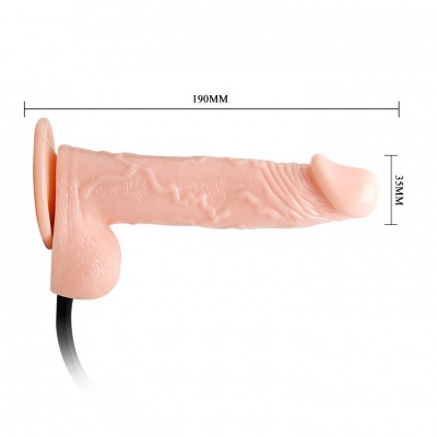 Baile Realistic Vibrating Inflatable Dildo - image 3