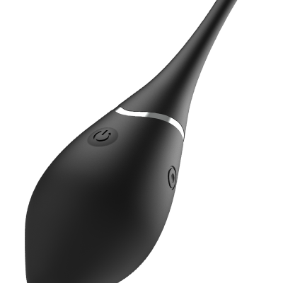 Black & Silver Jenell Rechargeable Vibrating Egg - image 4