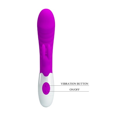Pretty Love - Naughty Bunny Purple Vibrator - image 9