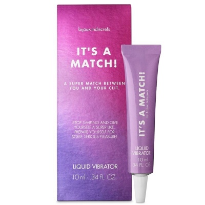 Bijoux Indiscrets It's a Match Liquid Vibrator 10ml