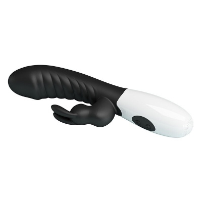 Pretty Love Naughty Bunny Rabbit Vibrator - Black - image 6