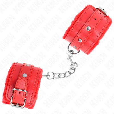 Kink Premium Fur Lined Restraints, Red - image 3