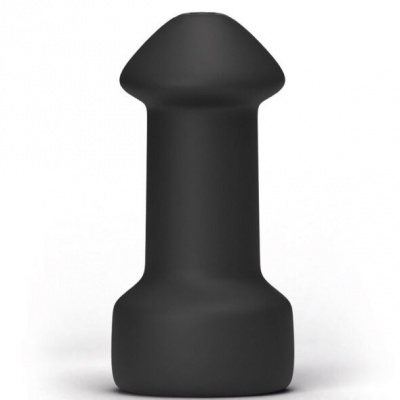 All Black Masturbator Hook-Up, 17cm - image 2