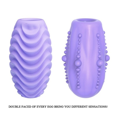 Pretty Love Lilac Double-Sided Masturbator Egg - image 3