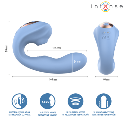 INTENSE Gina Multifunction Clitoral Stimulator - image 7
