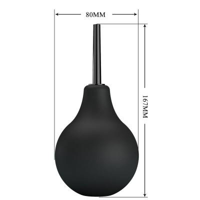 Mr Play Anal Shower Pear Black - image 6