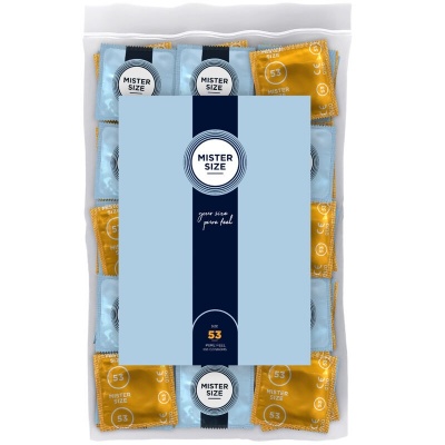 Mister Size - Condom Size m 53 MM (100 Units) - image 1