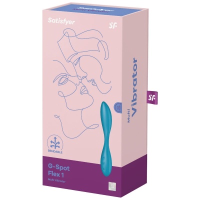 Satisfyer G-Spot Flex 1 Multi Vibrator Blue - image 4