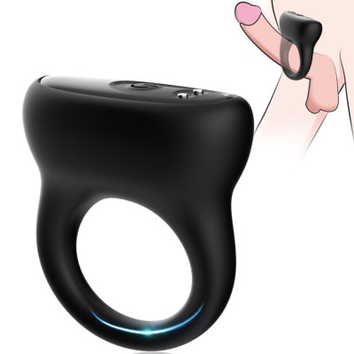 Armony Ring Vibrator Black