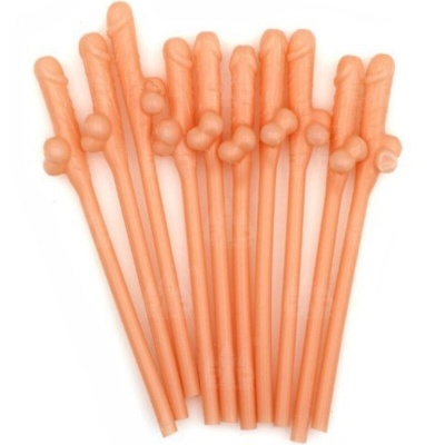 Diablo Picante 10 Penis-Shaped Straws Diablo Picante 10 Penis-Shaped Straws