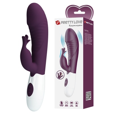 Pretty Love Rogue Muse Rabbit Vibrator - Purple - image 2