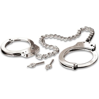 Pipedreams Fetish Fantasy Metal Leg Cuffs - image 3