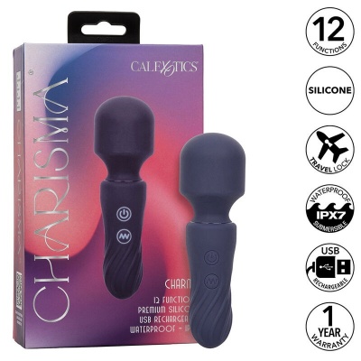 Cal Exotics Charisma Charm Massager Purple - image 2