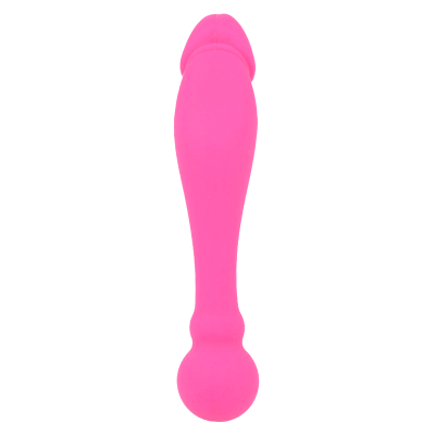 Intense Silicone Dual Stimulator, Pink, 18cm - image 4