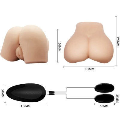 Crazy Bull - Realistic Vagina And Anus With Vibration Position 4 - image 9
