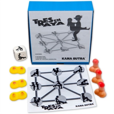 Diverty Kamasutra Tic-Tac-Toe Board Game - image 1
