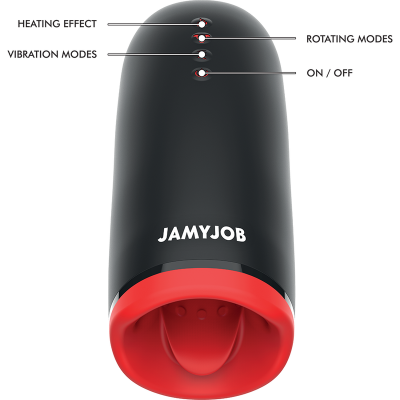 Jamyjob Spin-X Heating Rotation Masturbator - image 6