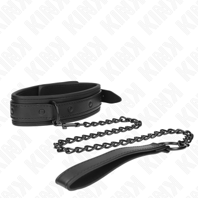 Neoprene Bondage Collar Model 2 With Belt 78 CM Adjustable 37.5 X 49.5 - image 2