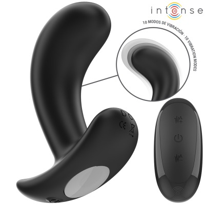 Intense Chandler Anal Plug 10 Vibrations Black - image 2
