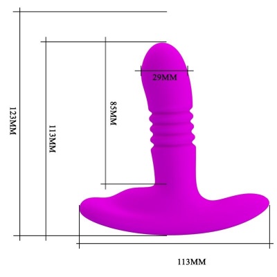 Pretty Love Heather Anal Plug Vibrator - image 4