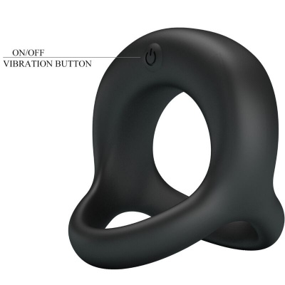 Pretty Love Elliott Black Vibrator Ring - image 6