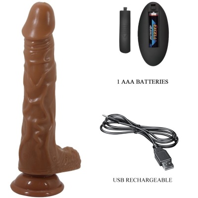 Baile Bodach Realistic Vibrator Suction Cup - image 4