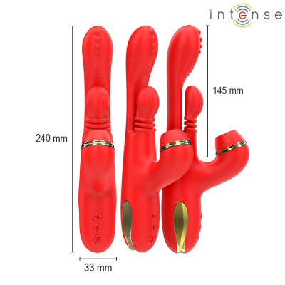 Intense Katy Multifunction Stimulator Red - image 3