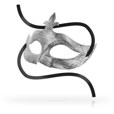 Ohmama Fleur de Lis Eye Mask Silver - image 2