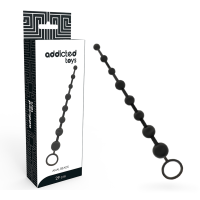 Addicted Toys - Anal Beads 29 CM Black - image 2