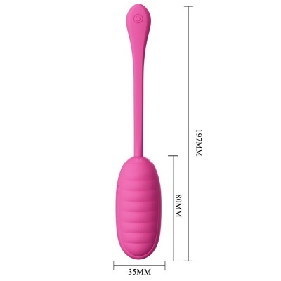 Pretty Love Catalina Pink Vibrating Egg App Control Free - image 5