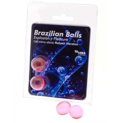 Taloka 2 Brazilian Balls Refresh Vibrating Exciting Gel