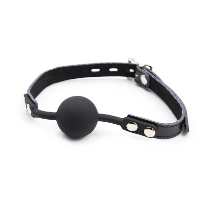 Ohmama Fetish Silicone Ball Gag With Lock - image 3