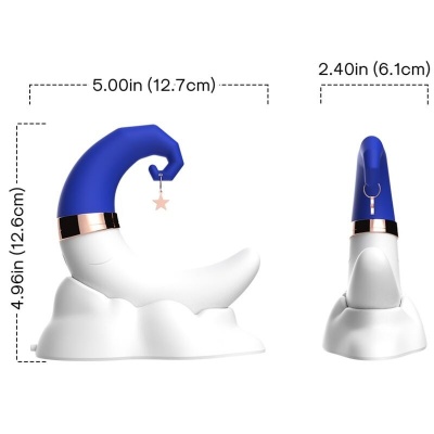 Armony Sweetmoon Clitoral G-Spot Suction Blue - image 3