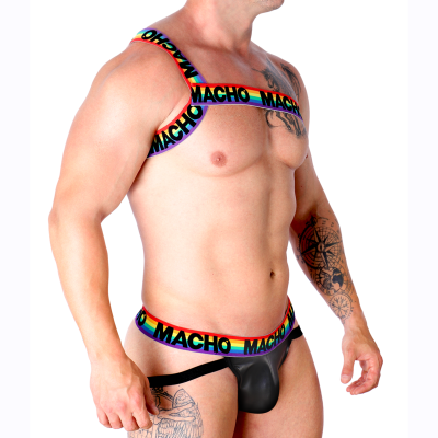 Macho Roman Harness Pride L/XL - image 2
