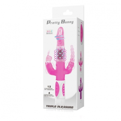 Baile Pretty Bunny Triple Vibrator Rotator - image 8