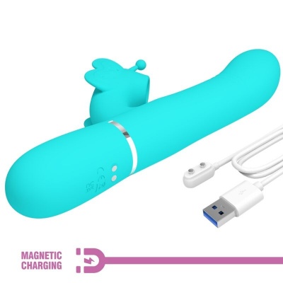 Pretty Love Multifunction Rabbit 4-in-1 Aqua - image 9