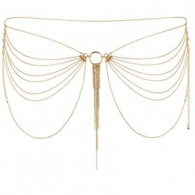 Bijoux Magnifique Metal Chain Jewel Golden Waist - image 2