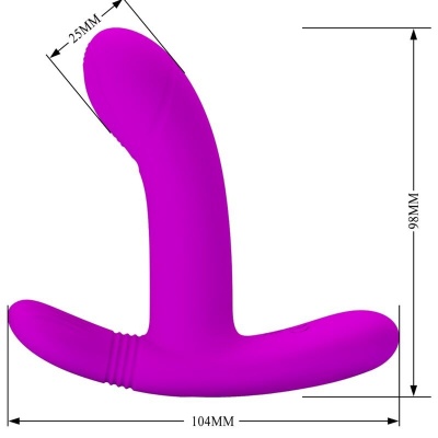 Pretty Love Geri Clitoris Massager Pink Remote - image 8