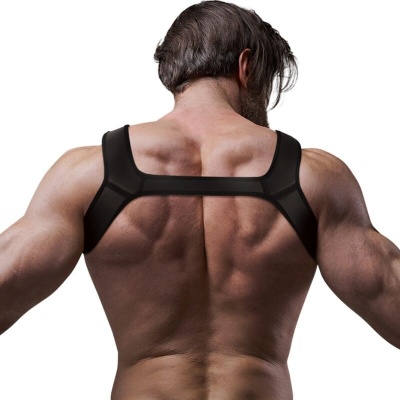 Fetish Submissive Neoprene Chest Harness M - image 3