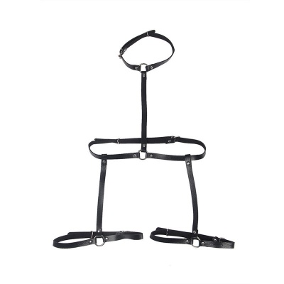 Subblime Leather Body Harness Black - image 4
