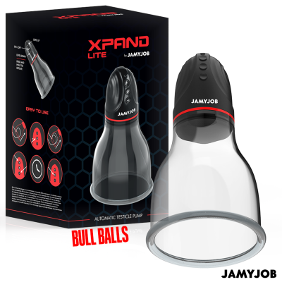 Jamyjob Xpand Lite Testicle Pump, 3 Suction Levels, Grey - image 2