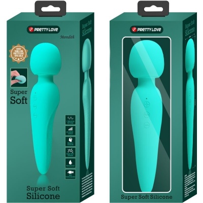 Pretty Love — Meredith Massager 12 Vibration Modes Aqua Green - image 9